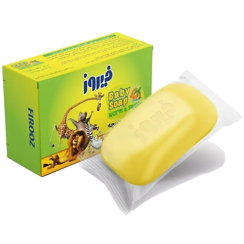 1مادگاسکار فیروز صابون صابون بچه ماداگاسکار 75گرم فیروز - تصویر 1