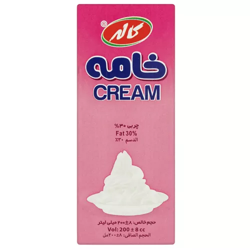 200گرم-کاله-.webp خامه صبحانه ساده تتراپک 200گرم کاله - تصویر 1
