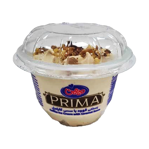 بستنی پریما کاپ کارامل میهن (110گرم) بستنی پریما کاپ کارامل 110گرم میهن - تصویر 1