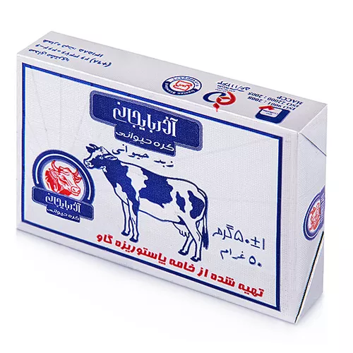 -50گرم-آذربايجان.webp کره حيوانی 50گرم آذربايجان - تصویر 1
