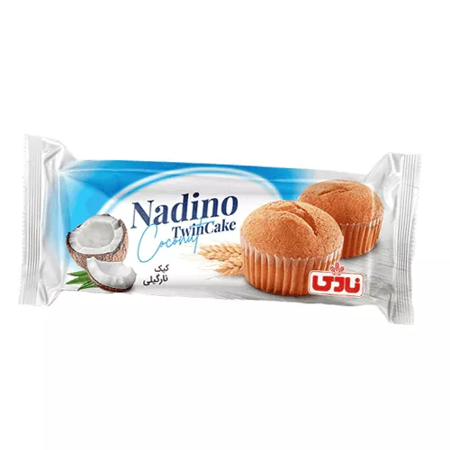 -نادی-.webp کيک نارگيلی دوقلو 60گرم نادی - تصویر 1