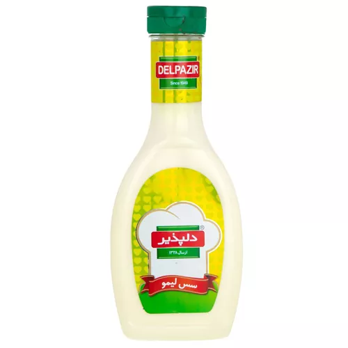 سس لیمو 450گرم دلپذیر سس لیمو 450گرم دلپذیر - تصویر 1