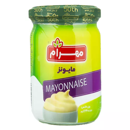سس مایونز240گرم مهرام سس مایونز240گرم مهرام - تصویر 1