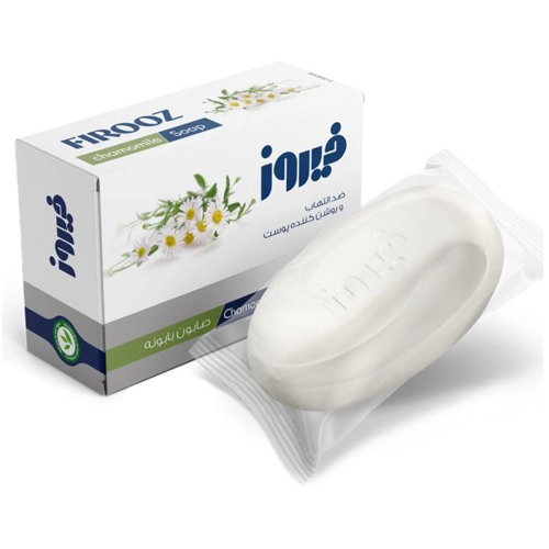 صابون بابونه فیروز صابون بابونه 120گرم فیروز - تصویر 1