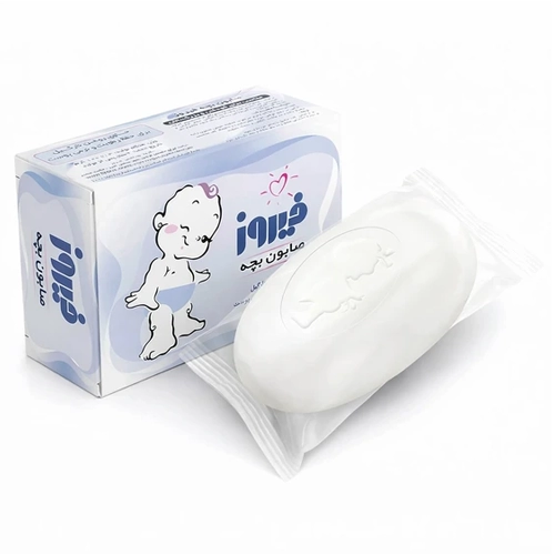 صابون کلاسیک فیروز صابون بچه کلاسیک 100گرم فیروز - تصویر 1