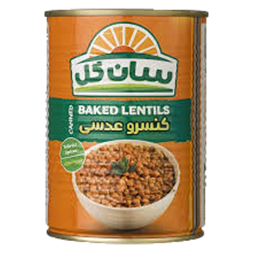 کنسرو عدسی 380گرم سان گل کنسرو عدسی 380گرم سان گل