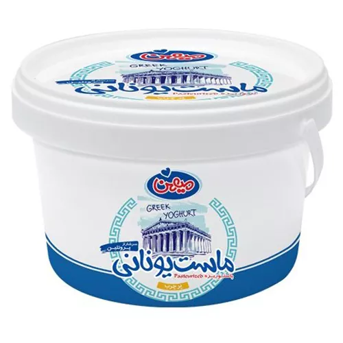 ماست پرچرب يوناني 900گرم ميهن ماست یونانی 900گرم میهن - تصویر 1