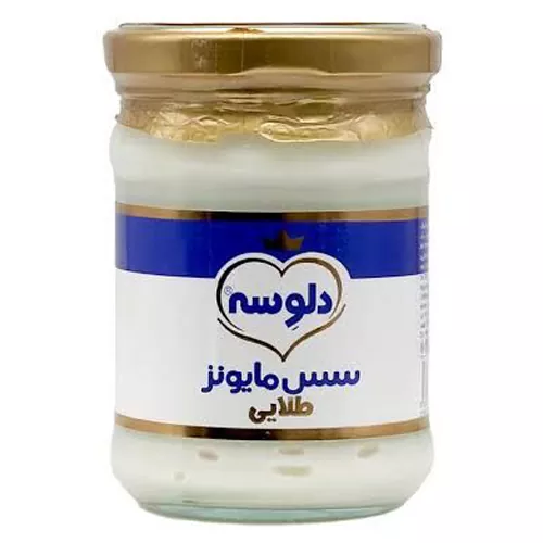-شیشه-ای-200گرم-دلوسه.webp سس مایونز طلایی ۲۰۰ گرم دلوسه - تصویر 1