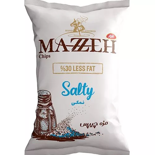 مزه چیپس نمکی 65گرم مزمز چیس نمکی مزه چیپس 140گرم مزمز - تصویر 1