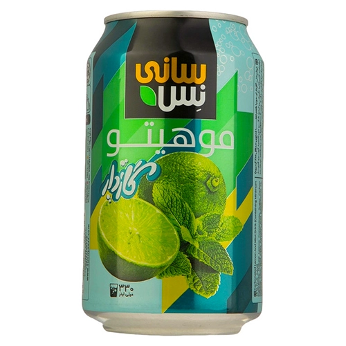 نوشیدنی گازدار موهیتو سانی نس(330 میلی لیتر) copy نوشیدنی گازدار موهیتو سانی 330میل سانی نس - تصویر 1
