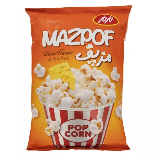 پاپ کرن مزپف پنیری 65گرم مزمز