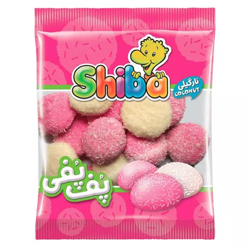 پف پفي 50گرم شيبا