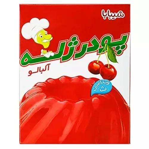 -آلبالو-100گرم-شیبابا.webp پودر ژله آلبالو 100گرم شیبابا - تصویر 1