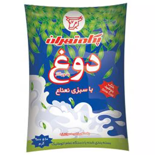 دوغ نايلوني با سبزي نعناع 900گرم پگاه دوغ نايلوني با سبزي نعناع 900گرم پگاه - تصویر 1